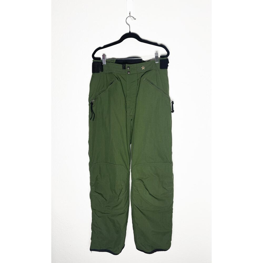 Burton Snowboard Universe Women's Army Green Snowboard‎ Ski Winter Snow Pants